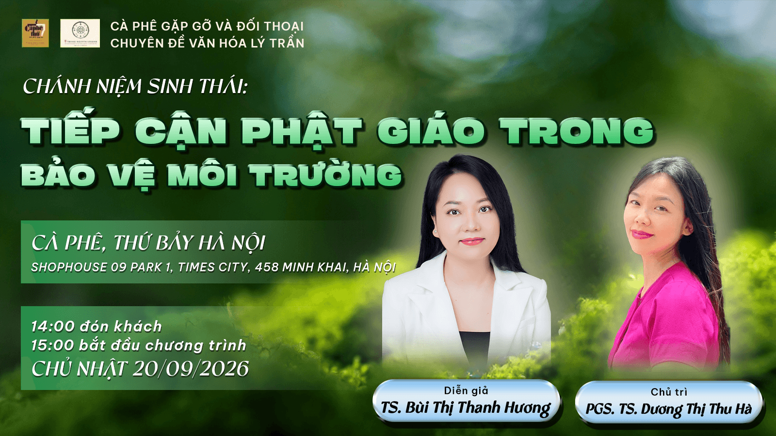 Poster sự kiện Cà phê thứ bảy